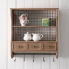 Wire Mesh Wall Shelves - Ready to Ship